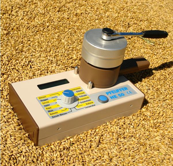 Grain moisture meters <br>HE 50 STANDARD and HE 50 SPECIAL